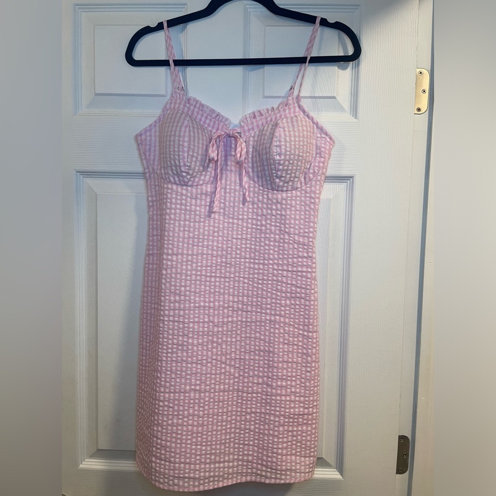 Pink sundress